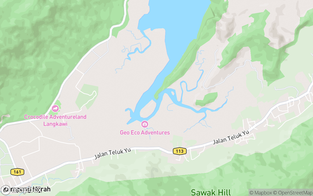 Map showing the location of Menora Hill
