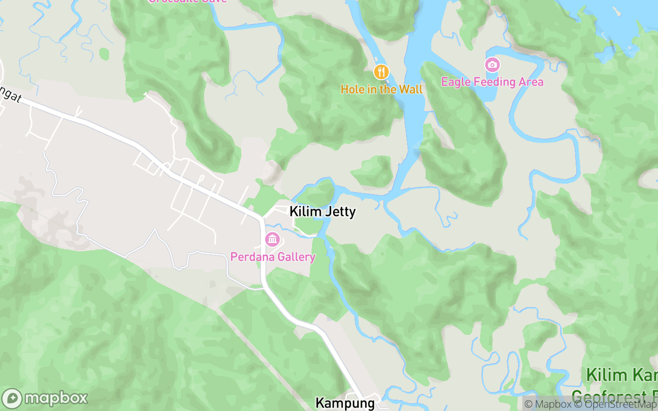 Map showing the location of Boat Tour (Kilim)