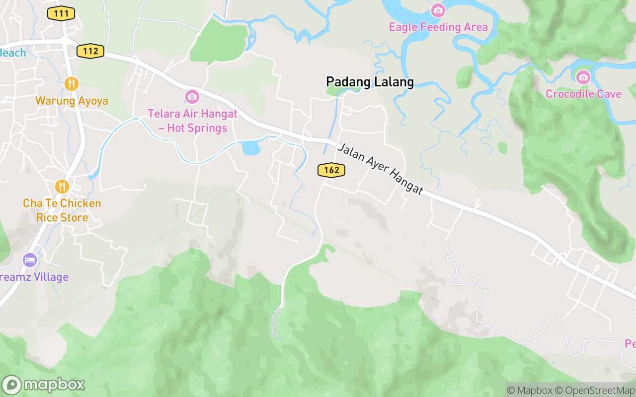 Map showing the location of Sungai Itau Brachiopod Fossils