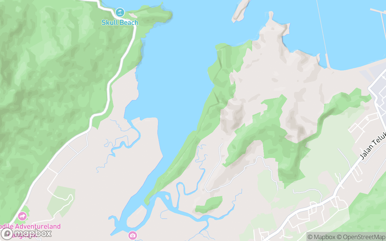 Map showing the location of Oyster Farm