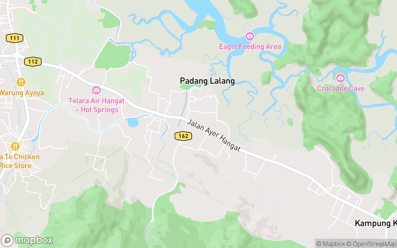 Map showing the location of Masjid Nurul Islam