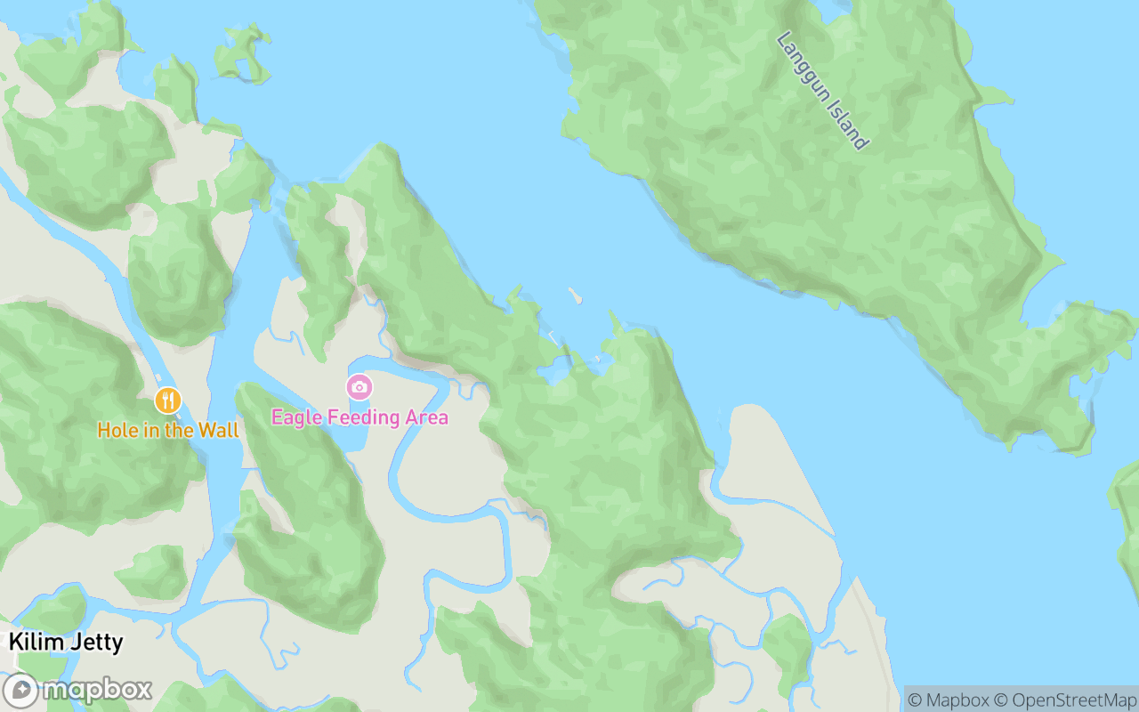Map showing the location of Gua Langsir