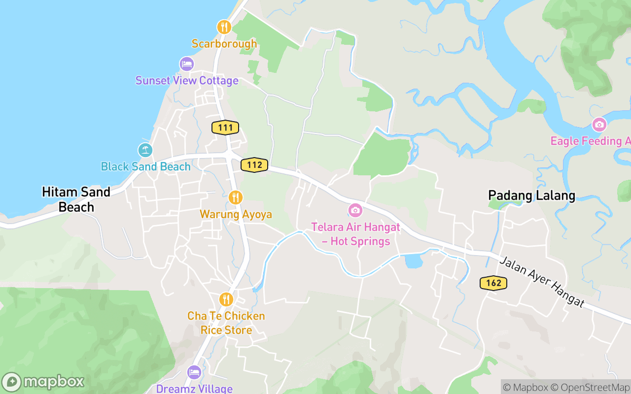 Map showing the location of Masjid An-Nawawi