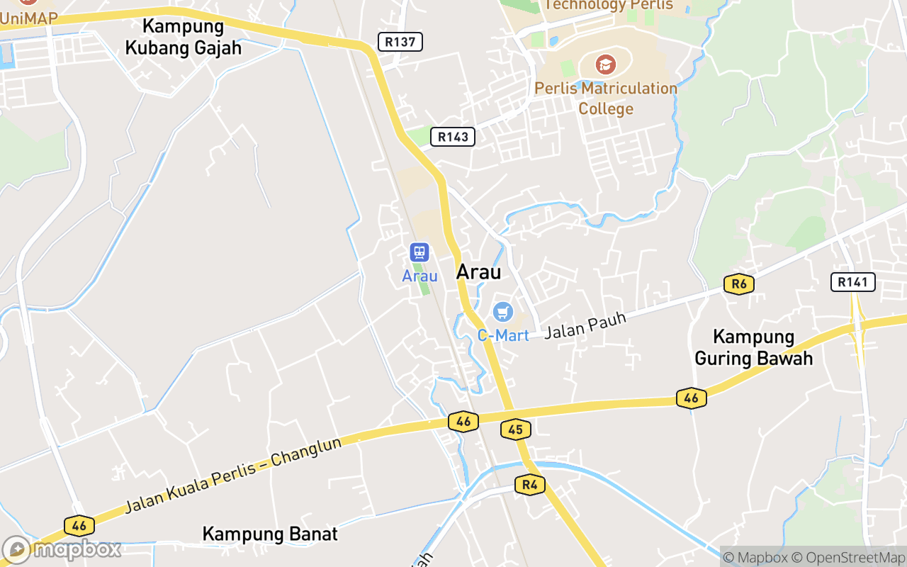 Map location