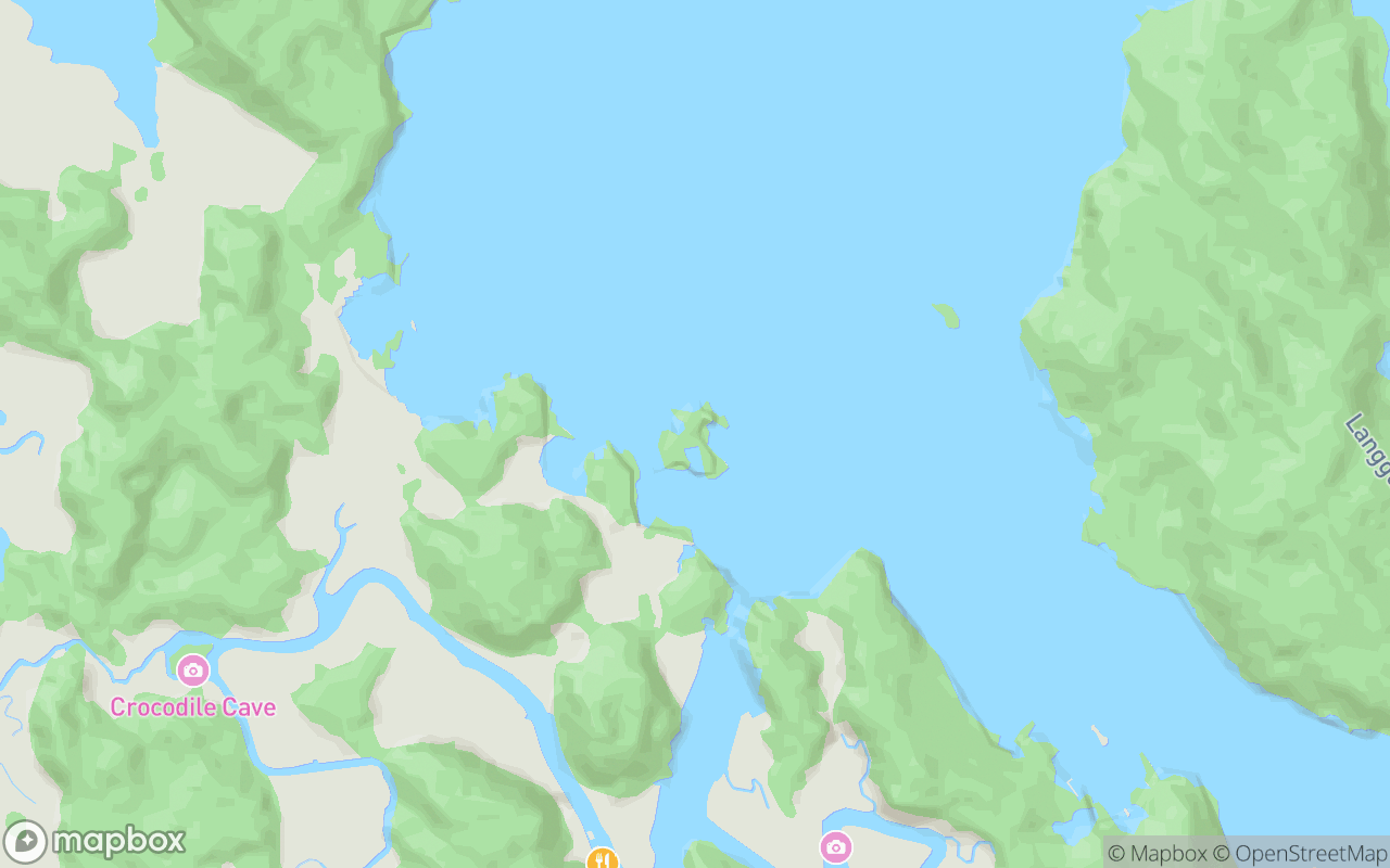 Map showing the location of Pulau Anak Kilim