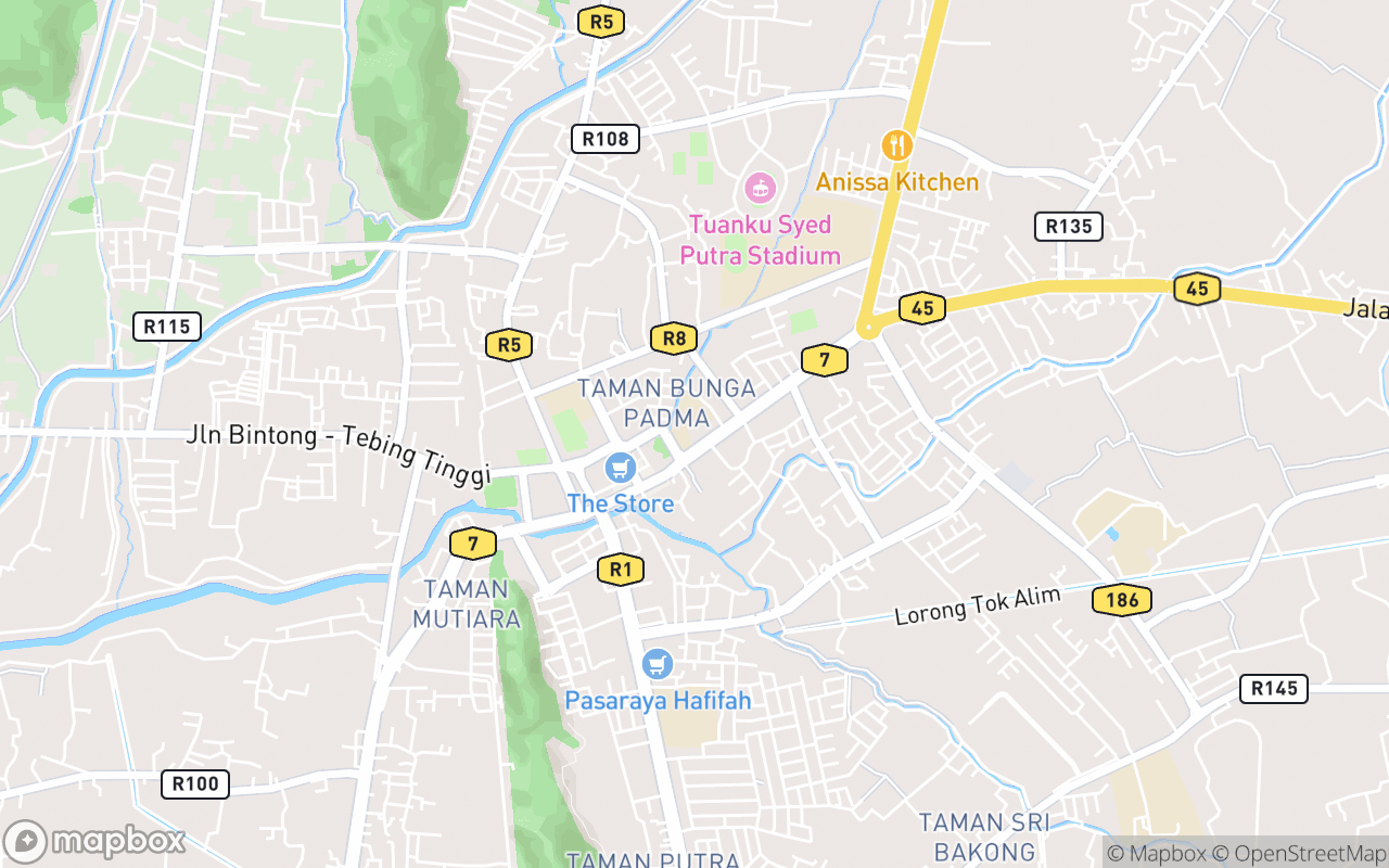 Map location