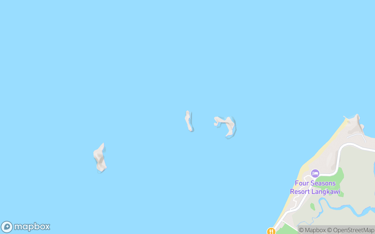 Map showing the location of Pulau Gasing