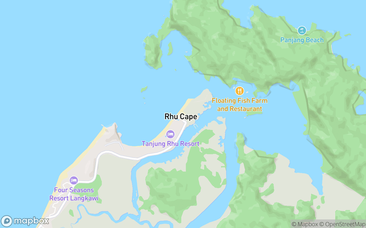 Map showing the location of ATV (Tanjung Rhu)