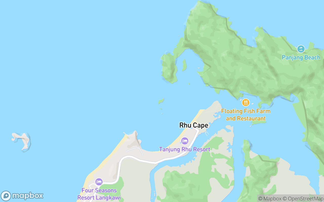 Map showing the location of Pulau Penyu Besar