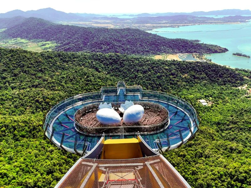 Gunung Mat Cincang: SkyCab to Sky Bridge