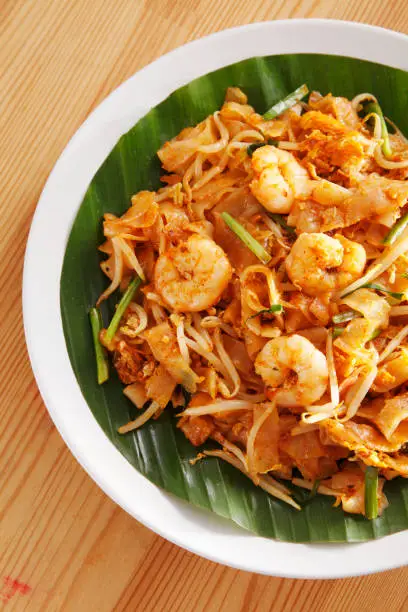 Char Kuey Teow, a Chinese Malaysian breakfast dish from Penang