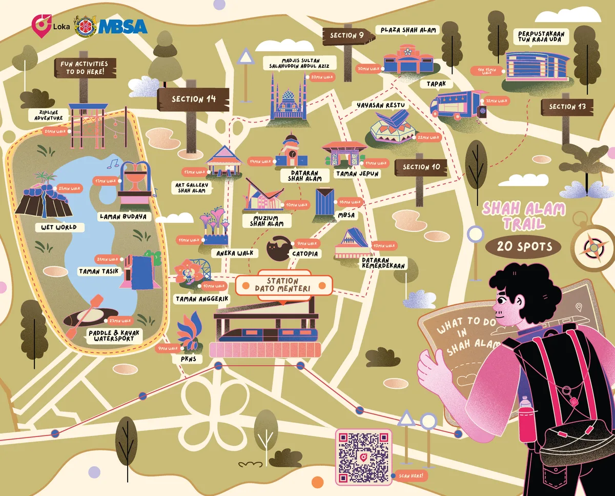 Shah Alam Interactive Map